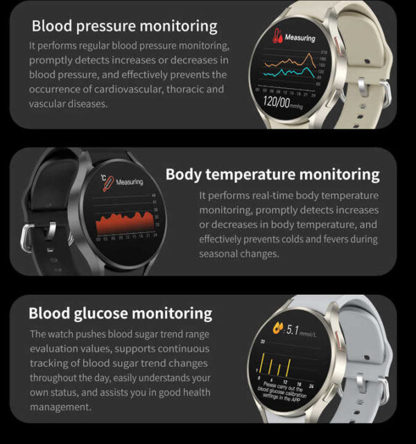 M10 Round Smart Watch – BT Call | IP68 Waterproof - Image 5