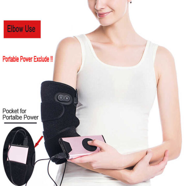 Electric Knee Massager – Infrared Heat | Air Pressure | Vibration Therapy - Image 3